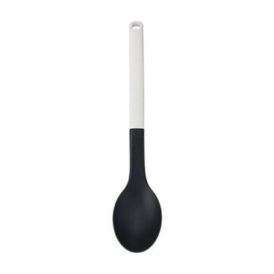 Rackhams White Cooking Spoon, Porcelain 34Cm - Nylon - Serving Spoon - Image 4