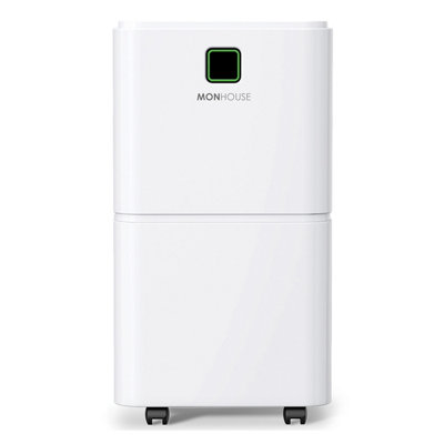 Monhouse 12L/day Digital DehumidifierPortable Electric Mould Damp Condensation RemoverQuiet Moisture Absorber from B&Q