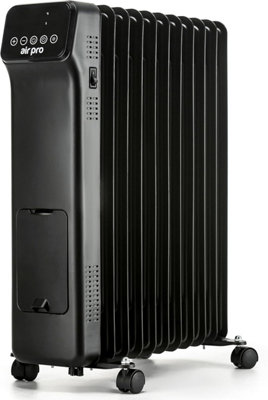 Air Pro Oil-Filled Electric Radiator 2500W With Thermostat9 Hour Timer from B&Q