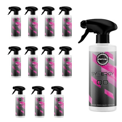  - Infinity Wax Synergy Qd Ceramic Resin Quick Detailer Valeting 500Ml X12 Bottles
