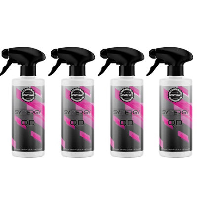  - Infinity Wax Synergy Qd Ceramic Resin Quick Detailer Valeting 500Ml X4 Bottles