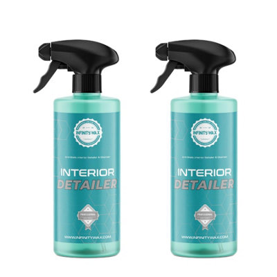  - Infinity Wax Fresh Interior Anti Bacterial Valeting Car Cleaner 500Ml X2 Bottles