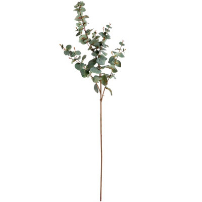 Hill Interiors Artificial Variegated Eucalyptus Sage (One ) 15Cm