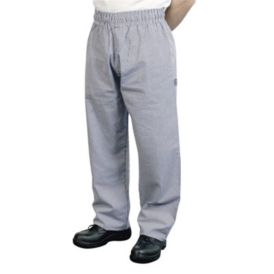 Bonchef Check Baggy Mens Chef Trousers from B&Q