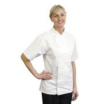  - Bonchef Adults Danny Short Sleeved Chef Jacket