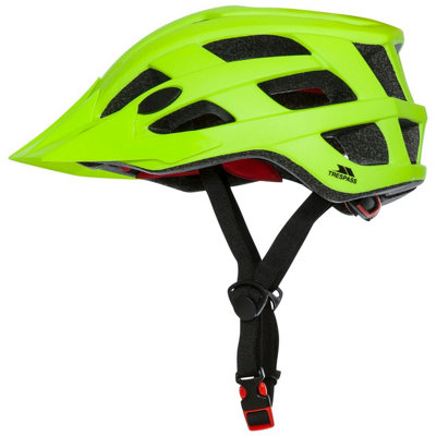 Trespass Adults Zrpokit Cycle Helmet Hi Visibility Yellow (L) from B&Q