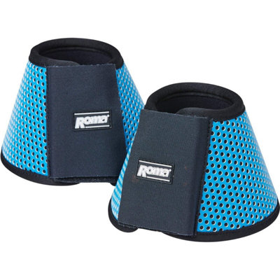 Roma Air Flow Shock Absorber Bell Boots Blue (Pony) from B&Q