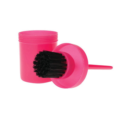 Roma Brights Hoof Oil Brush & Bottle Hot Pink (One Size) from B&Q