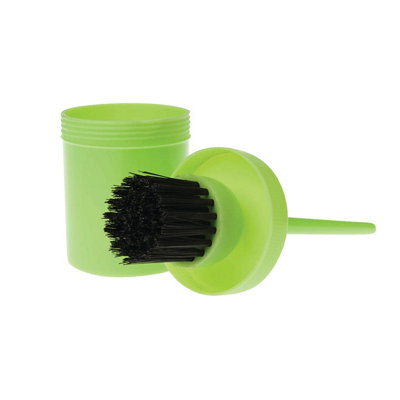 Roma Brights Hoof Oil Brush & Bottle Lime (One Size) from B&Q
