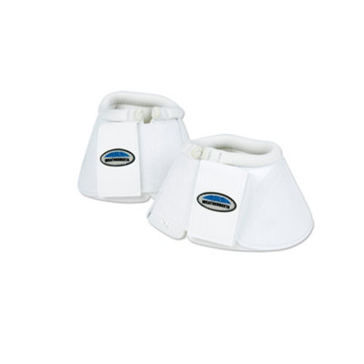 Weatherbeeta Impact Bell Boots White (Cob) from B&Q