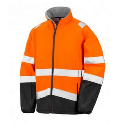  - Result Adults Safe-Guard Safety Soft Shell Jacket
