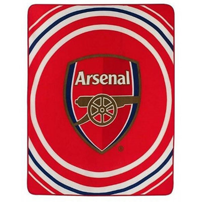 Nal Fc Pulse Design Fleece Blanket Red (One Size) from B&Q