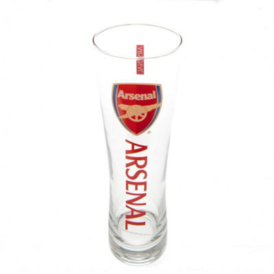 Nal Fc Tall Gl Transparent/red (24Cm) from B&Q