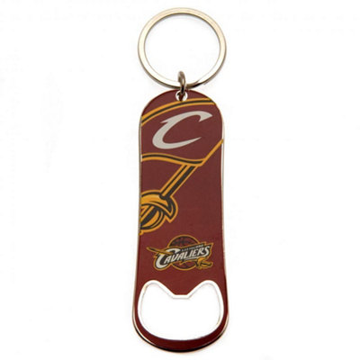 Cleveland Cavaliers Bottle Opener Keychain Brown (One Size)
