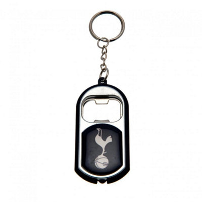 Tottenham Hotspur Fc Torch/bottle Opener Key Ring Black (One Size)