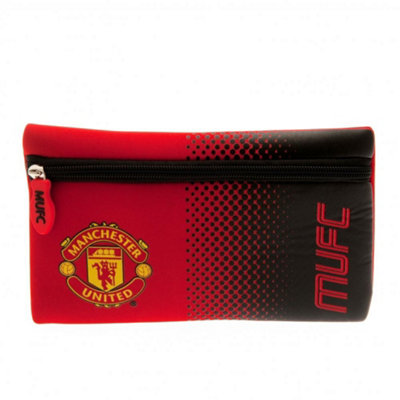 Manchester United Fc Pencil Case Red/black (One Size) from B&Q