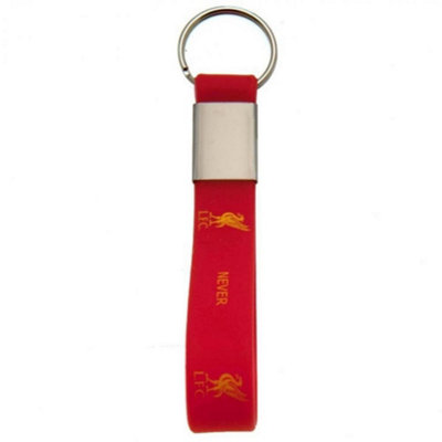 Liverpool Fc Silicone Keyring Red (One Size) from B&Q