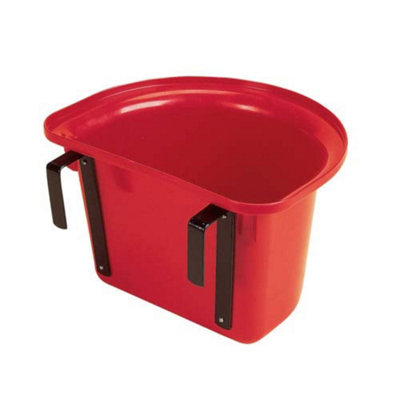 Stubbs Plastic Portable Manger Red (One Size) from B&Q