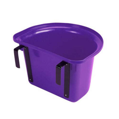 Stubbs Plastic Portable Manger Purple (One Size) from B&Q