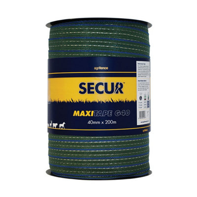 Agrifence Maxitape Performance Tape (H4763) Green (4Cm X 200M) from B&Q