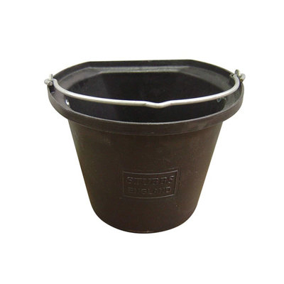 Stubbs Stable Bucket Black (Medium) from B&Q