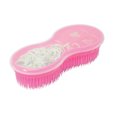 Lincoln Ultimate Brush With Plaiting Kit Pink/white (One Size) from B&Q