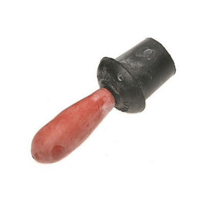 Battles Plug In Lamb Teat Black/brown (One Size)