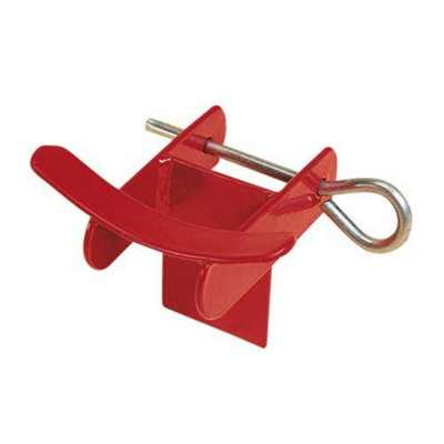 Stubbs Lightweight Show Jump Cups & Pins (Pair) Red (One Size) from B&Q