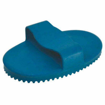Lincoln Rubber Curry Comb Teal (S) from B&Q