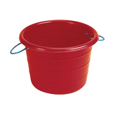 Stubbs Large Manure Bucket Red (One Size) from B&Q