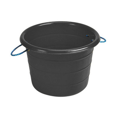Stubbs Large Manure Bucket Black (One Size) from B&Q