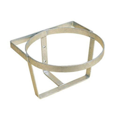 Stubbs Heavy Duty Wall Fixing Bucket Holder Silver (One Size) from B&Q