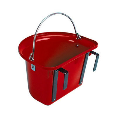 Stubbs Plastic Portable Manger/grooming Bucket Red (15L) from B&Q