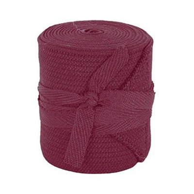 Hy Tail Bandage Burgundy (One Size) from B&Q