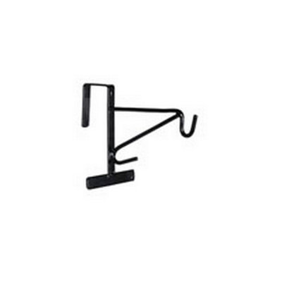 Stubbs Door Hook Black (One Size) from B&Q