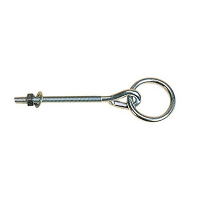 Stubbs Threaded Tie Ring Silver (11Cm) from B&Q
