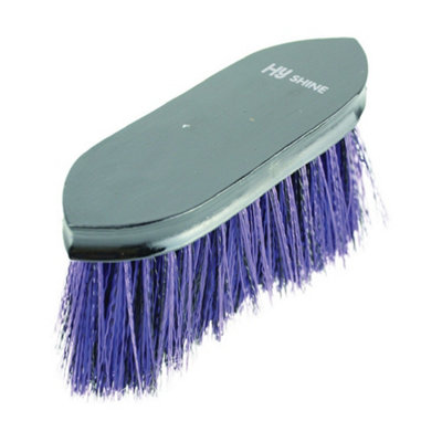 Hyshine Wooden Flick Dandy Brush Black/purple (One Size) from B&Q
