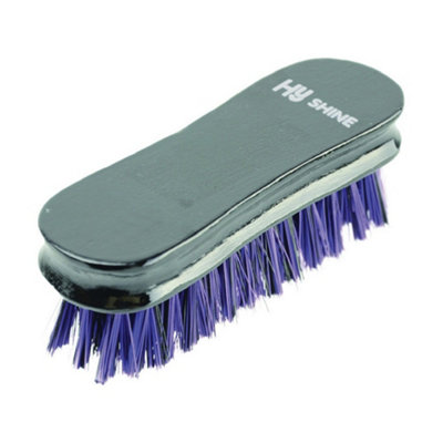 Hyshine Wooden Face Brush Black/purple (One Size) from B&Q