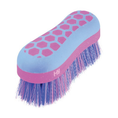 Hyshine Glitter Dandy Brush Blue/pink (One Size) from B&Q