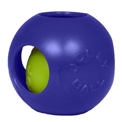 Horsemens Pride Jolly Ball Teaser Dog Toy Blue (6In) from B&Q
