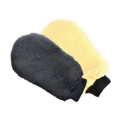 Lincoln Grooming Mitt Black (One Size) from B&Q