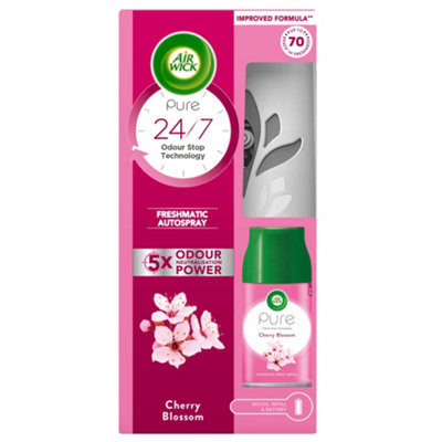 Airwick Freshmatic Cherry Blossom Air Freshener, 250Ml