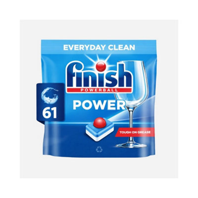 B&Q -  Power All In One Dishwasher Tablets 61 Count