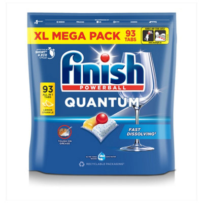 B&Q -  Quantum Lemon Dishwasher Tablets4.81Kg