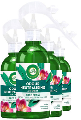 Air Wick Eucalyptus Freshener Spray Pack Of 4 from B&Q