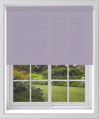 Caecus Blinds Blackout Roller Blind Lavender 60Cm from B&Q