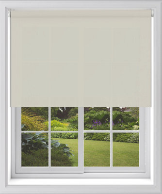 Caecus Blinds Blackout Roller Blind Natural 60Cm from B&Q