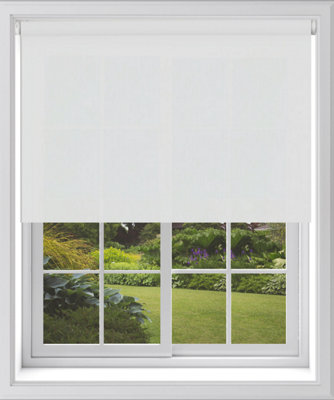 Caecus Blinds Blackout Roller Blind White 210Cm from B&Q