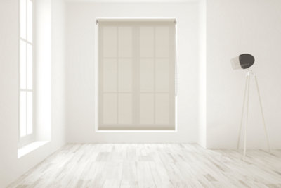 Caecus Blinds Straight Edge Roller Blind Cappuccino 240Cm from B&Q