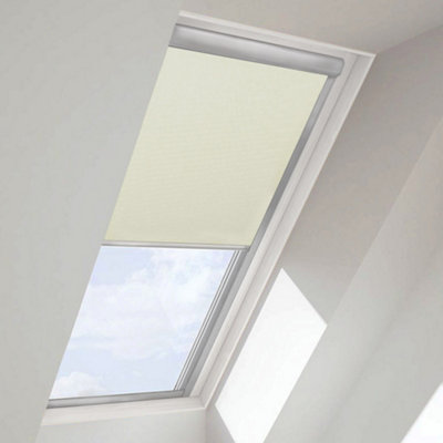 Blinds Outlet Unisex Cream Blackout Roof Window Blind In | Size: Ck01 - Image 5